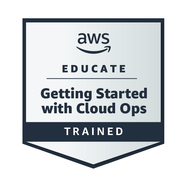 AWS Educate: Getting Started with Cloud Ops